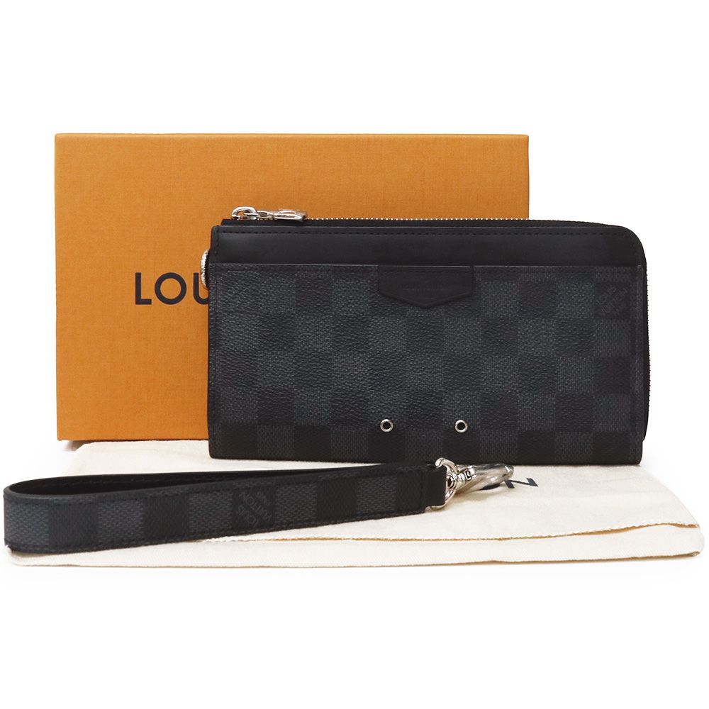 ルイヴィトン ダミエ グラフィット ジッピードラゴンヌ ブラック 長財布 ルイヴィトン 長財布 ダミエ グラフィット ジッピー ドラゴンヌ 黒 2079