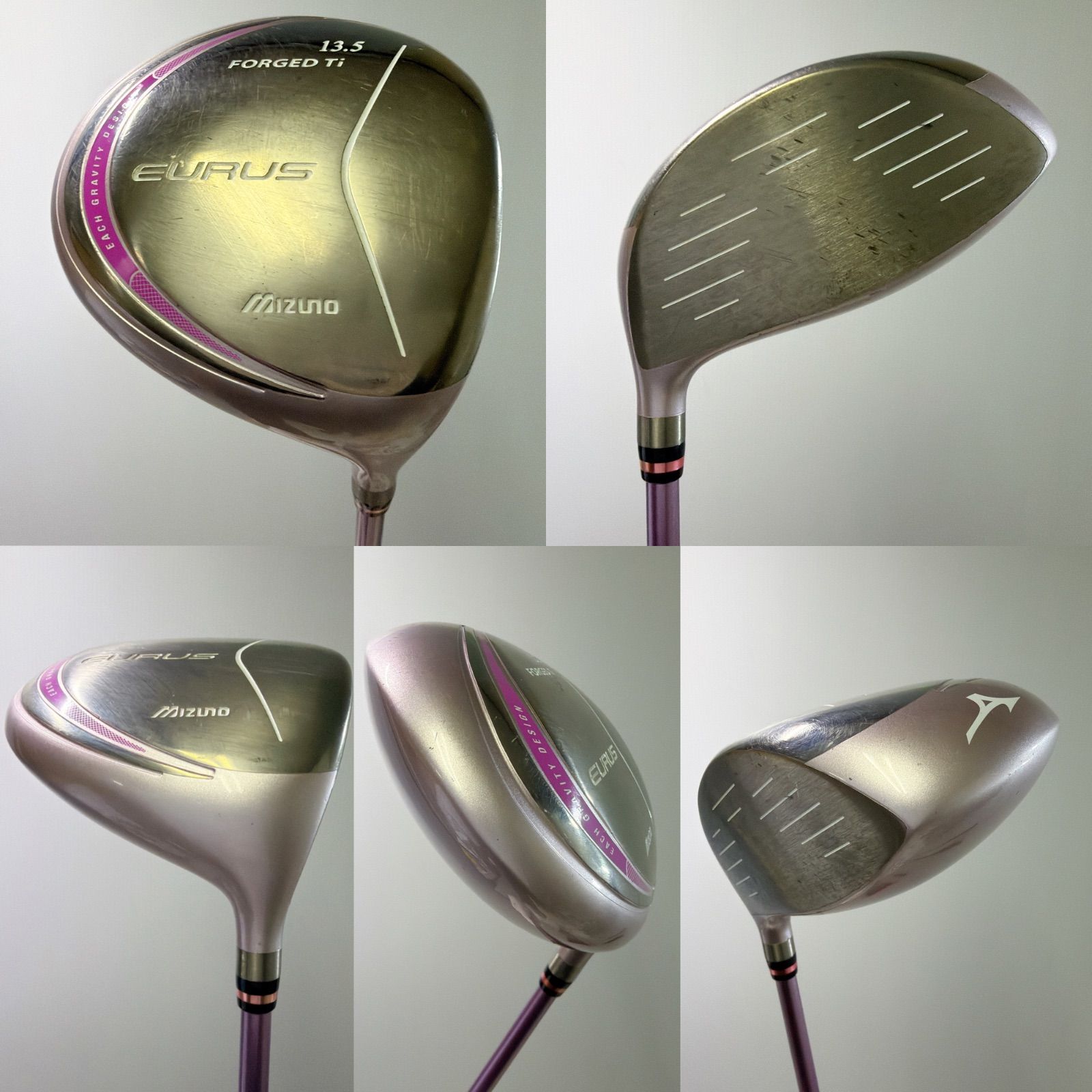 新品バック 豪華9本セットMIZUNO EURUS レディース ゴルフクラブセット