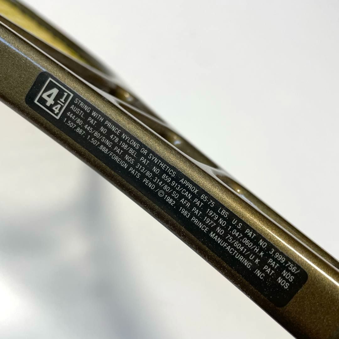 【希少】The Prince Boronテニスラケット ゴールド ケース付き 希少】The Prince Boronテニスラケット ゴールド ケース付き - メルカリ