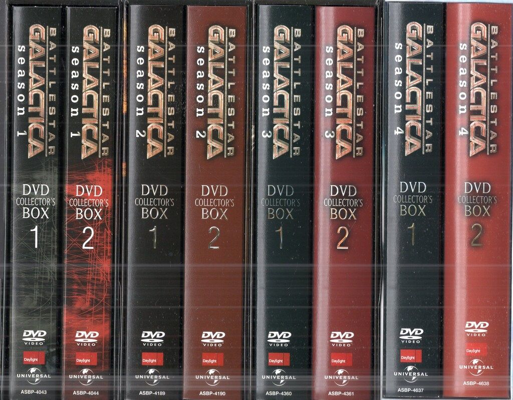アミューズソフト 外国ドラマDVD ②スリーブ欠)GALACTICA シーズン1~4