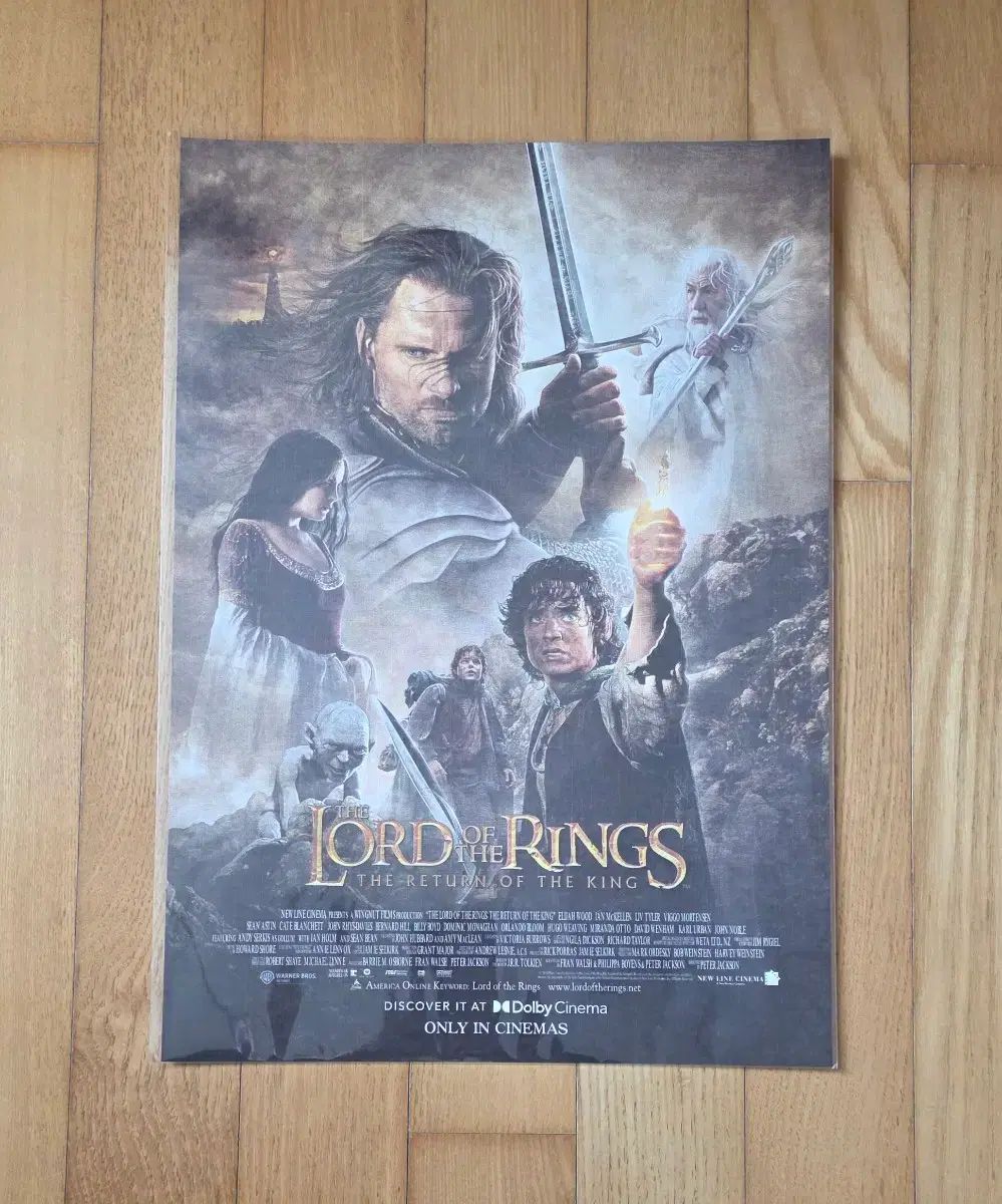 ロード・オブ・ザ・リング：王の帰還 ドルビー A3 ポスター