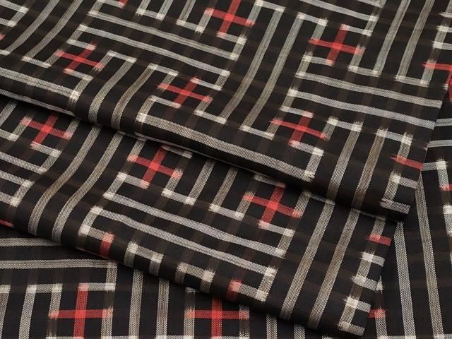 平和屋着物○希少 本場大島紬 龍郷絣 秋名バラ 逸品 CYAA4152s6 - メルカリ