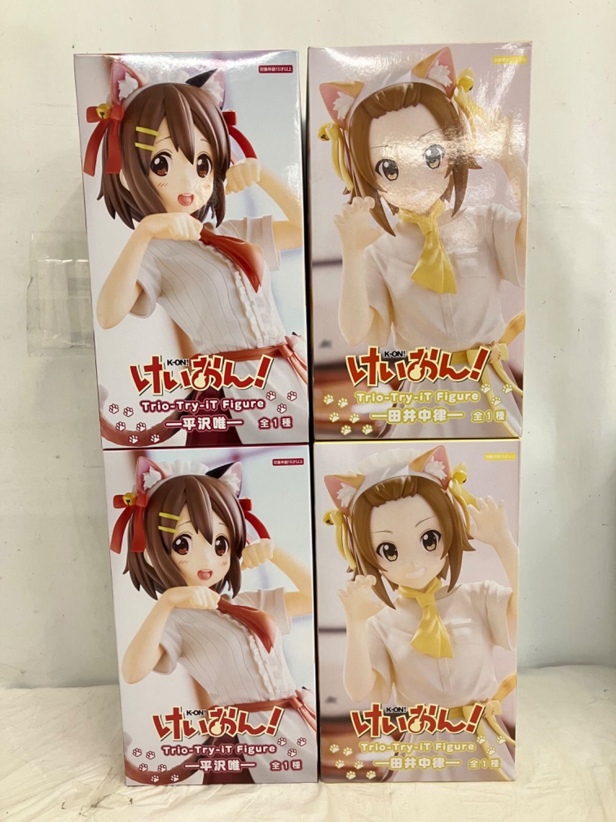 未開封 けいおん！ trio-try-it 平沢唯 田井中律 フィギュア まとめ 2
