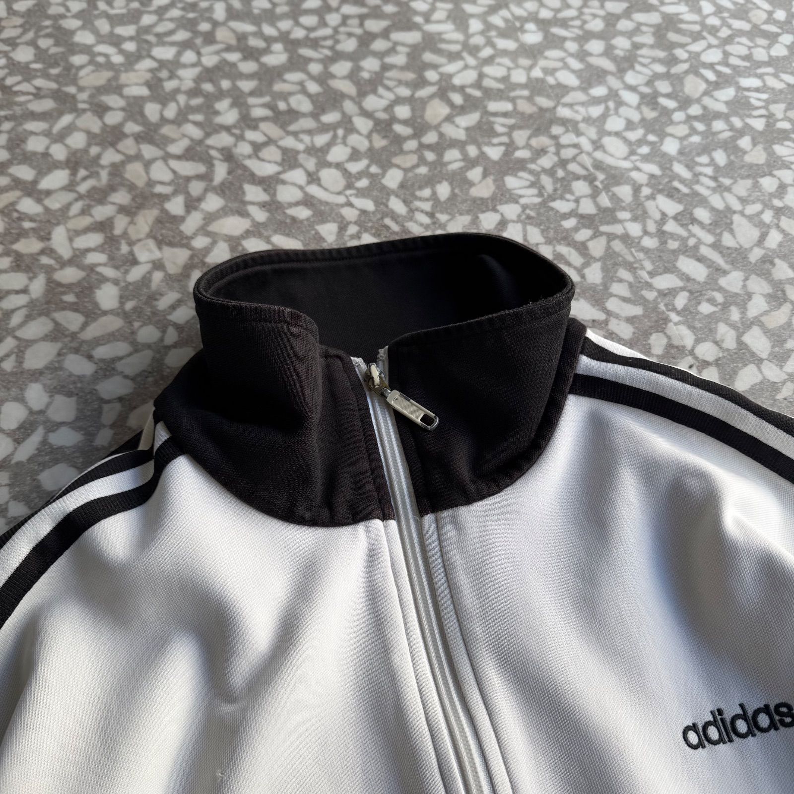00's Y2K adidas アディダス　ロゴ刺繍　トラックジャケット　激レア adidas / 00's track jacket オールドアディダス トラックジャケット