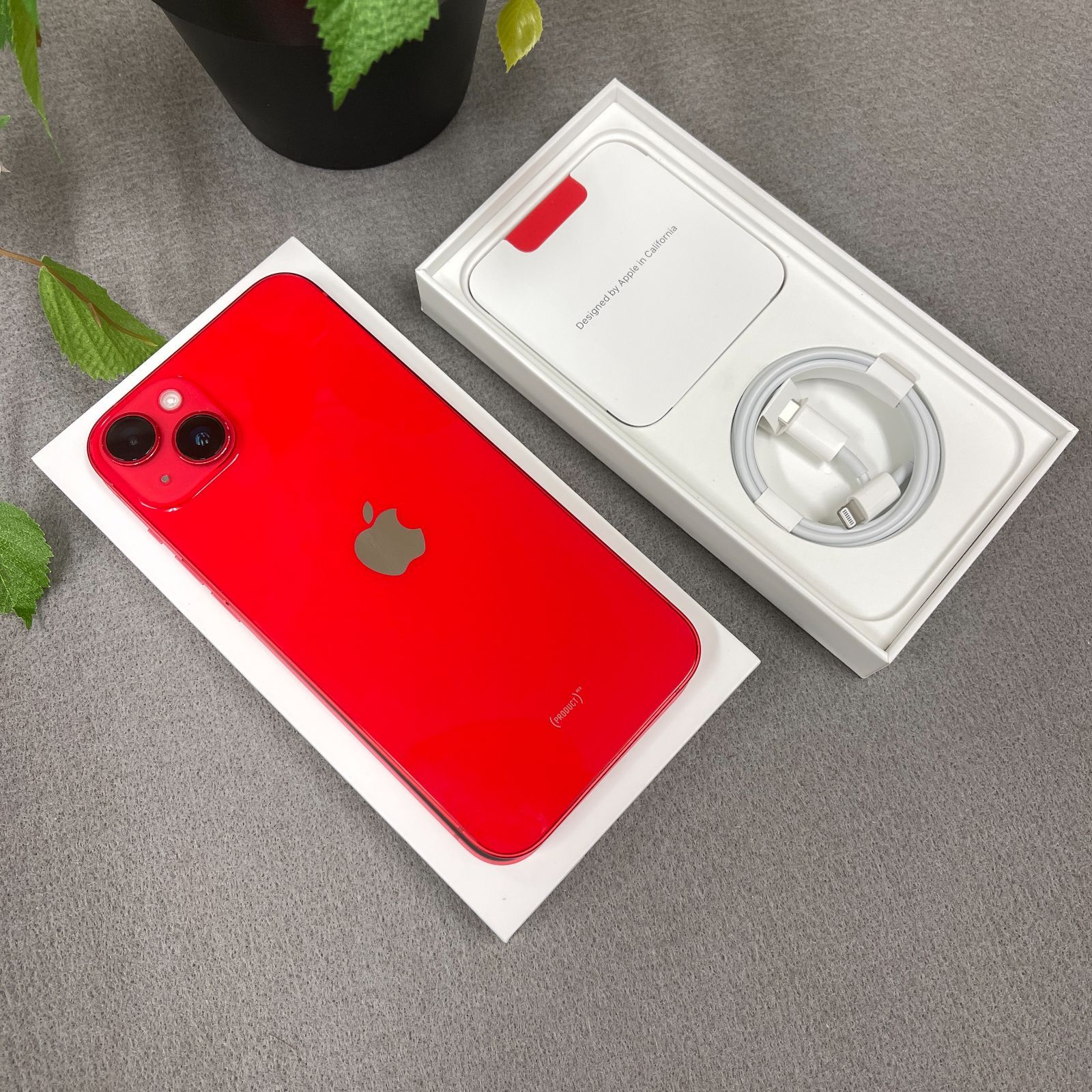 新品同様 iPhone 14 レッド 128Gb 国内SIMフリー 送料無料 Amazon | 【整備済み品】 Apple iPhone 14 128GB (PRODUCT)RED SIM