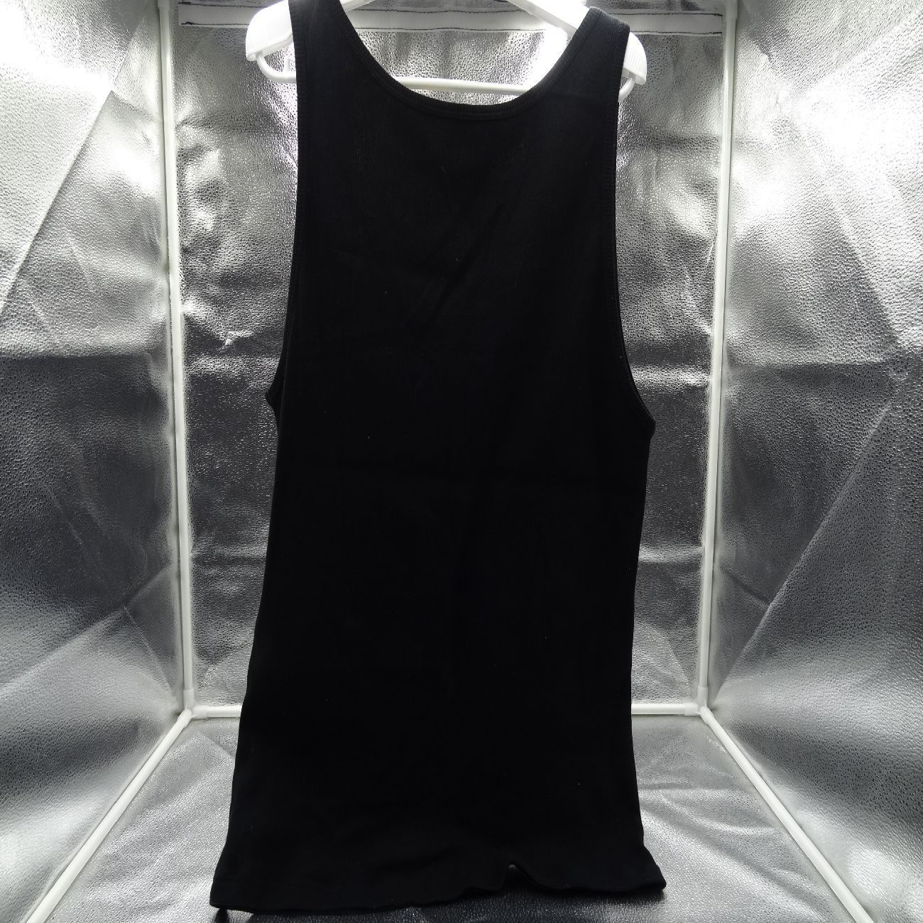 GUCCI ノースリーブトップス GUCCI グッチ×アディダス タンクトップ リブ ノースリーブ ロゴ刺繍