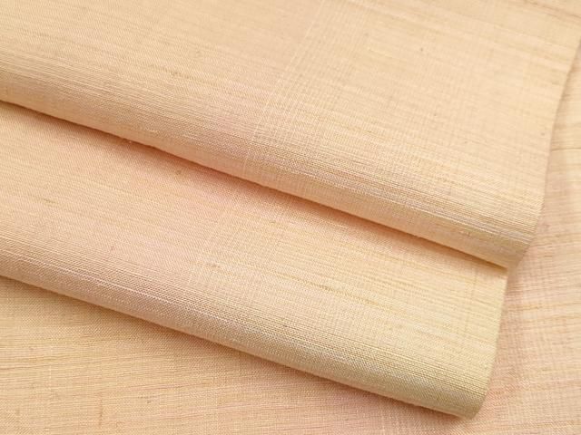 平和屋着物●紅花紬　米沢　霞文　正絹　逸品　CABC6600yc 平和屋着物▽紅花紬 米沢 単衣 霞文 正絹 逸品 AAAS1509oa : 平和屋