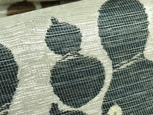 平和屋着物○極上 西陣 鷹匠謹製 両面 六通柄袋帯 瓢箪花文 鳥獣戯画