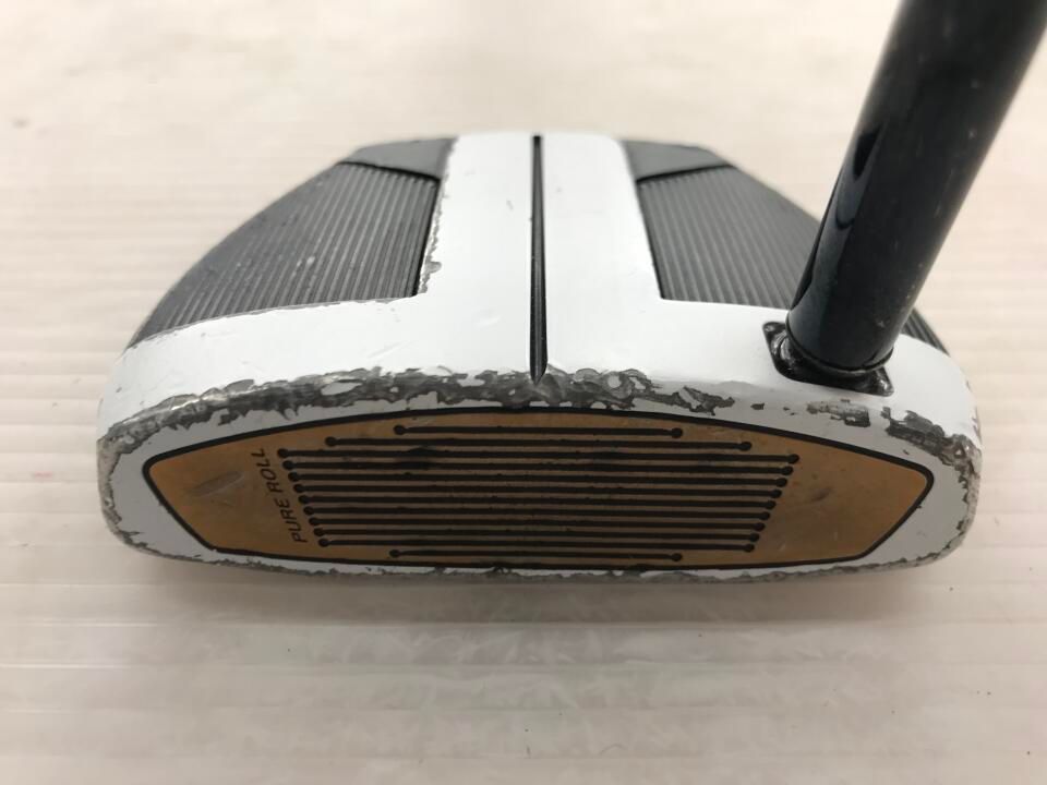 テーラーメイド　【訳あり】Spider FCG BLACK/WHITE SINGLE BEND　パター　中古【最短即日発送】
