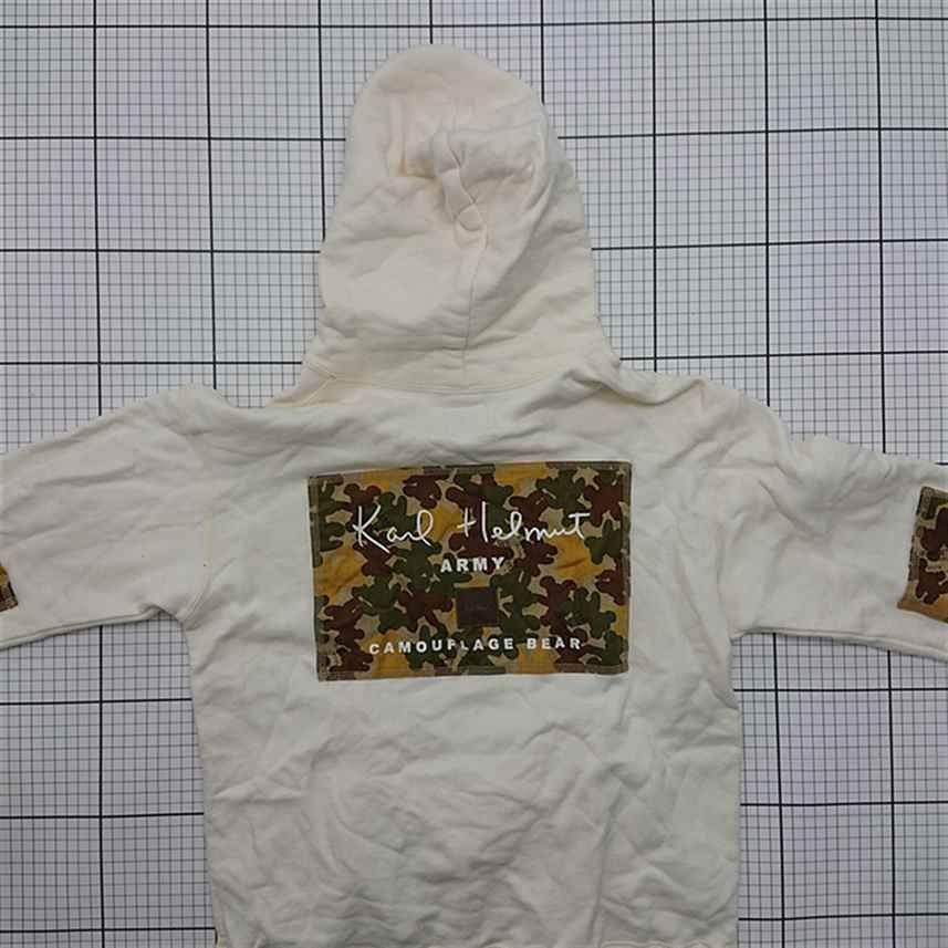 ◇ Θ カールヘルム Karl Helmut カモフラージュベアパーカー Sサイズ