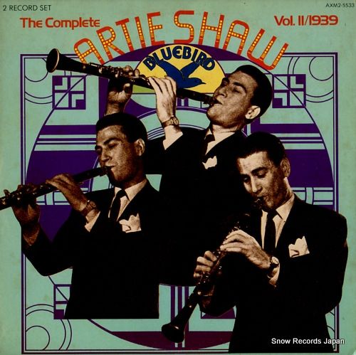 レコード】アーティ・ショウ the complete artie shaw vol. ii 1939