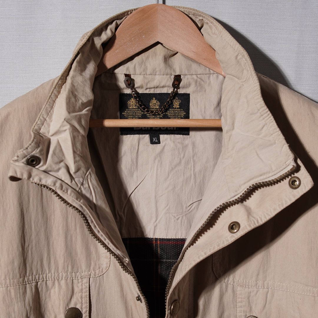 バブアー Barbour フィールドジャケット XL ベージュ 06年製
