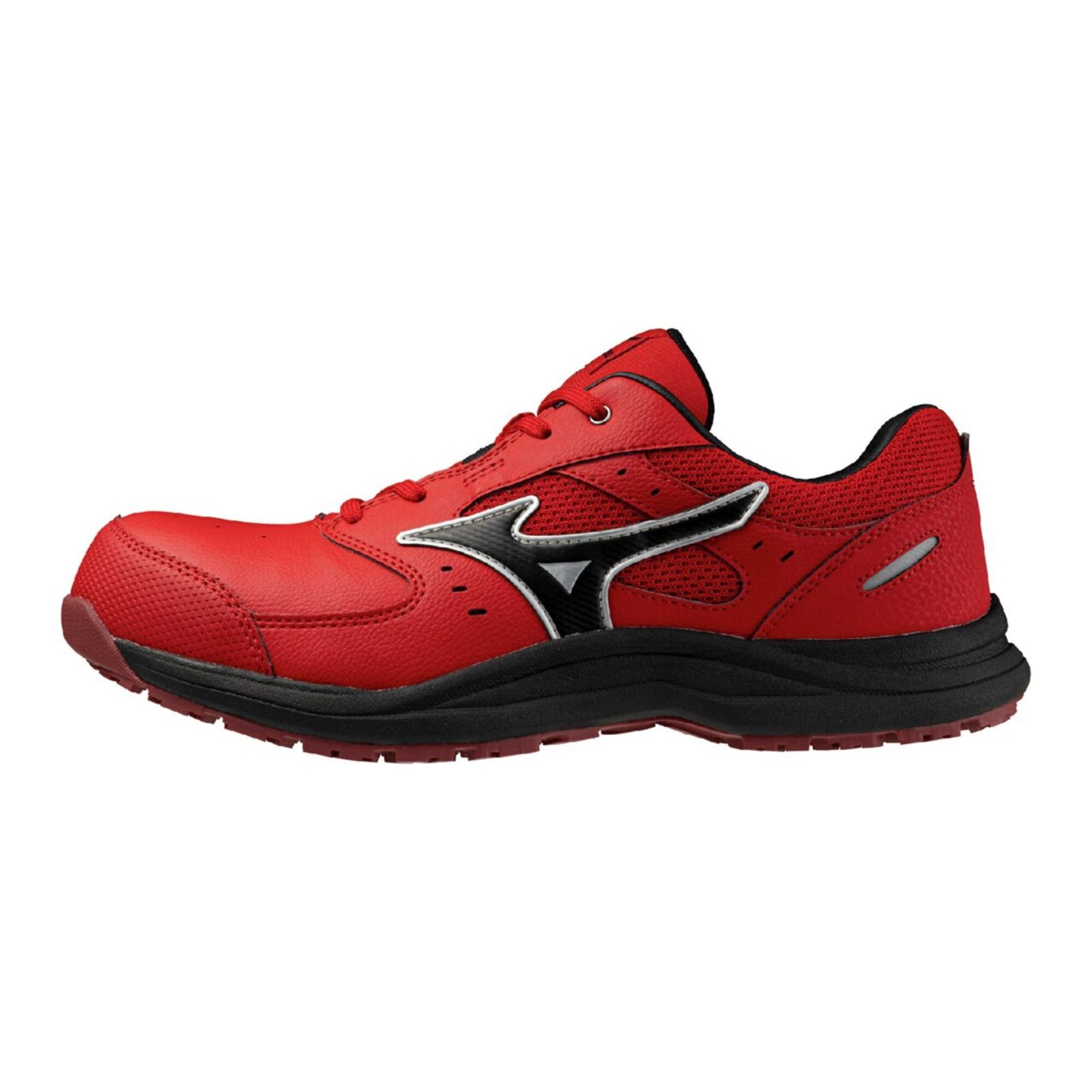 MIZUNO LSIII11L F1GA260062 レッド×ブラック ミズノ 安全靴