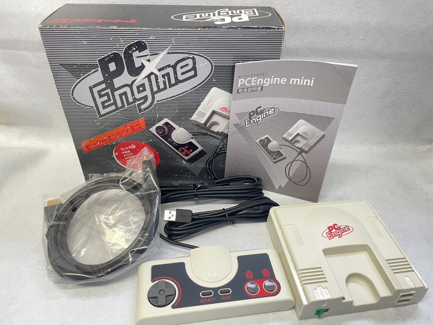 PCEngine ピーシーエンジンミニ KONAMI コナミ ゲーム】美品 本体 KONAMI PC Engine ピーシーエンジンミニ PCエンジン