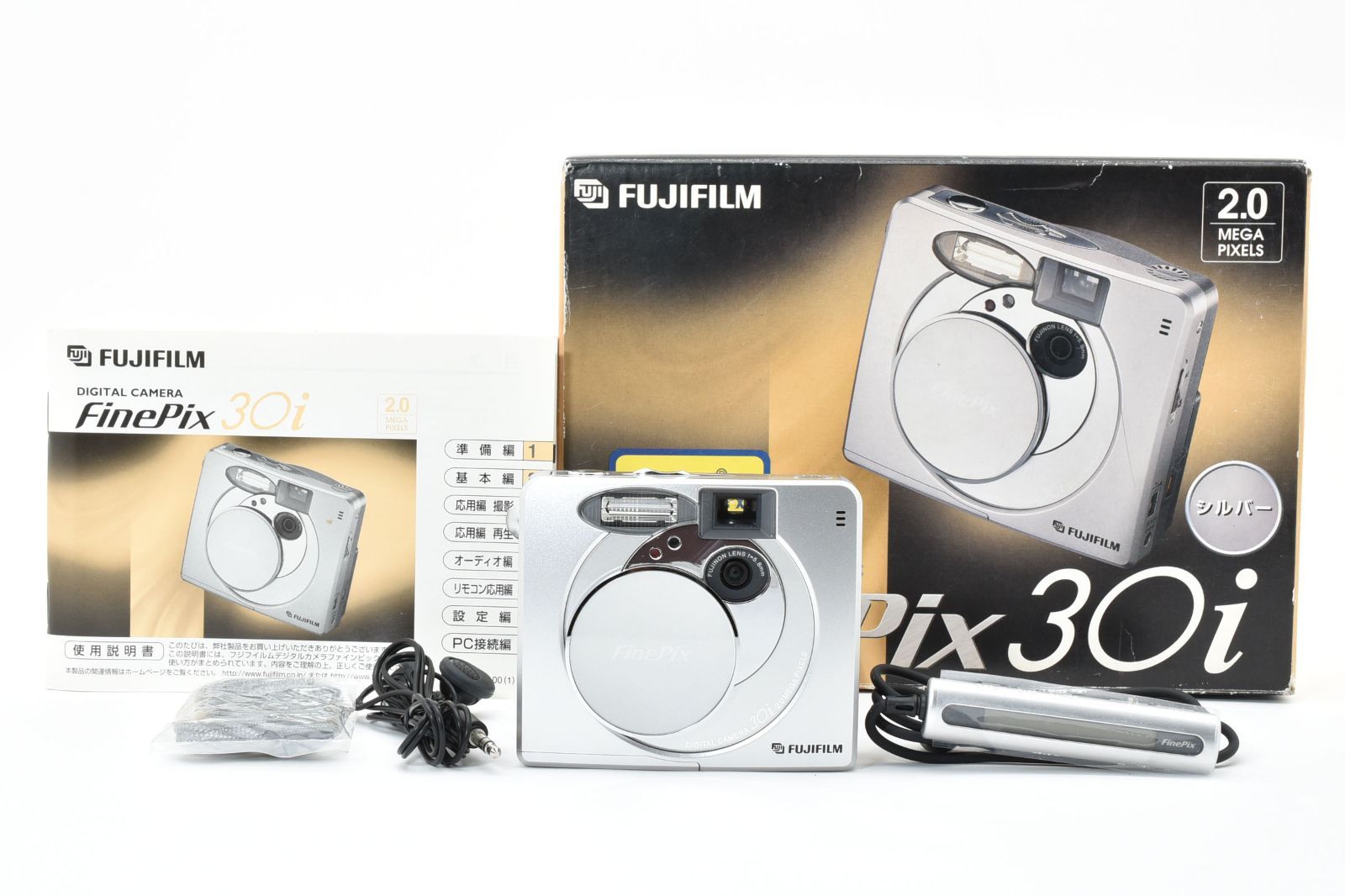 完動美品] FUJIFILM FinePix 30i 単三乾電池式 コンパクトデジタル