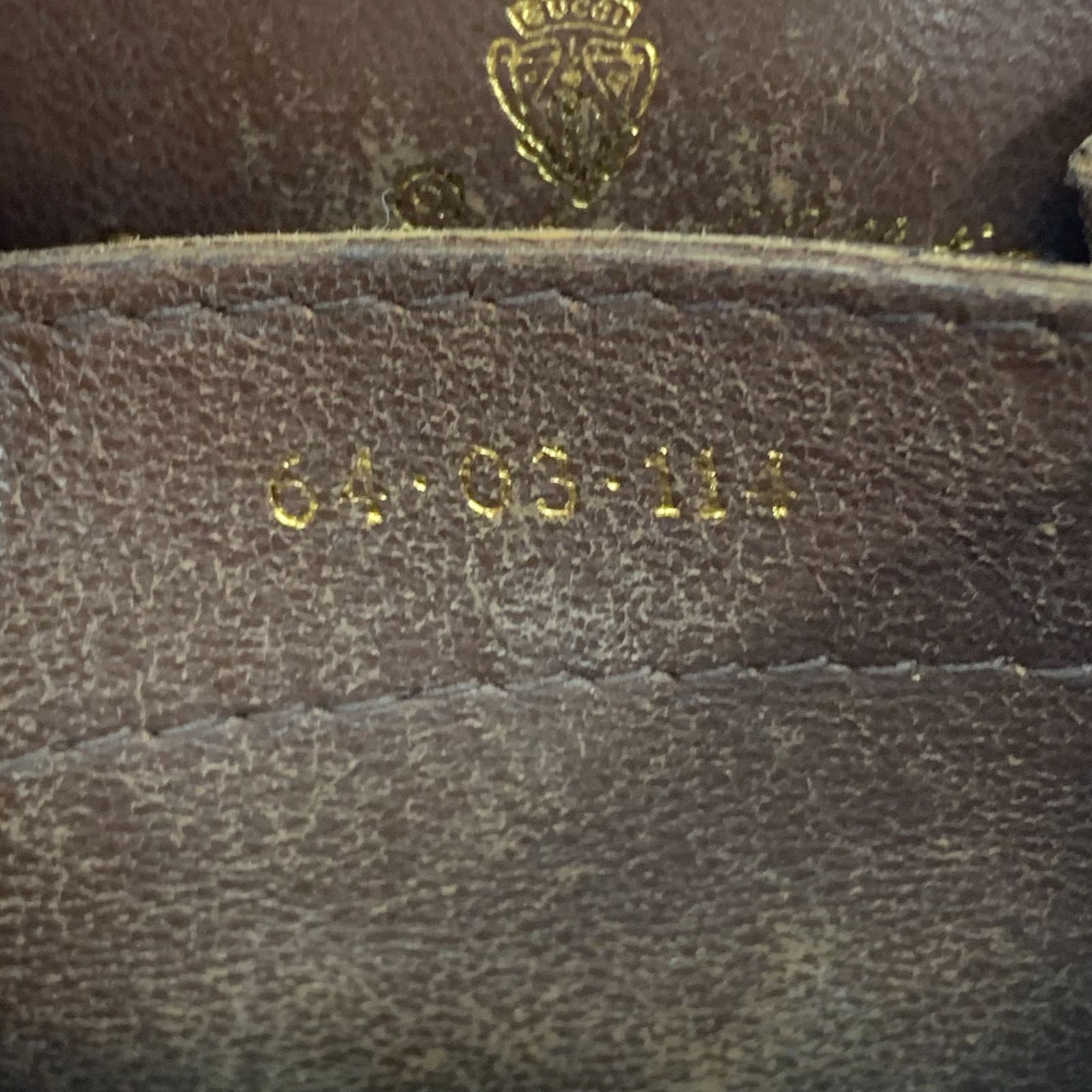GUCCI グッチ GGパターン がま口 コインケース レザー 小銭入れ 現用品 