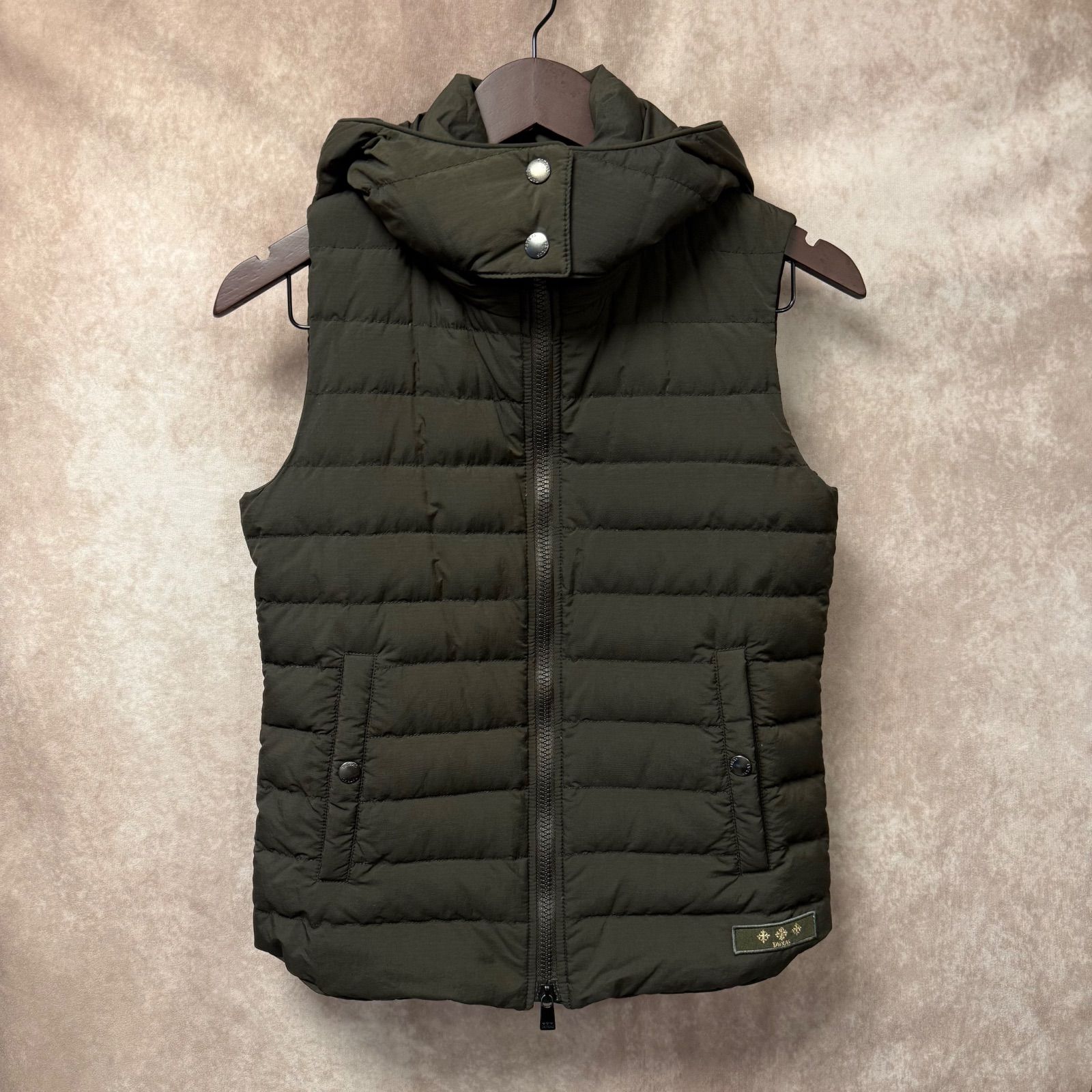 TATRAS タトラス フード付きダウンベスト 01(S相当) フード着脱可能