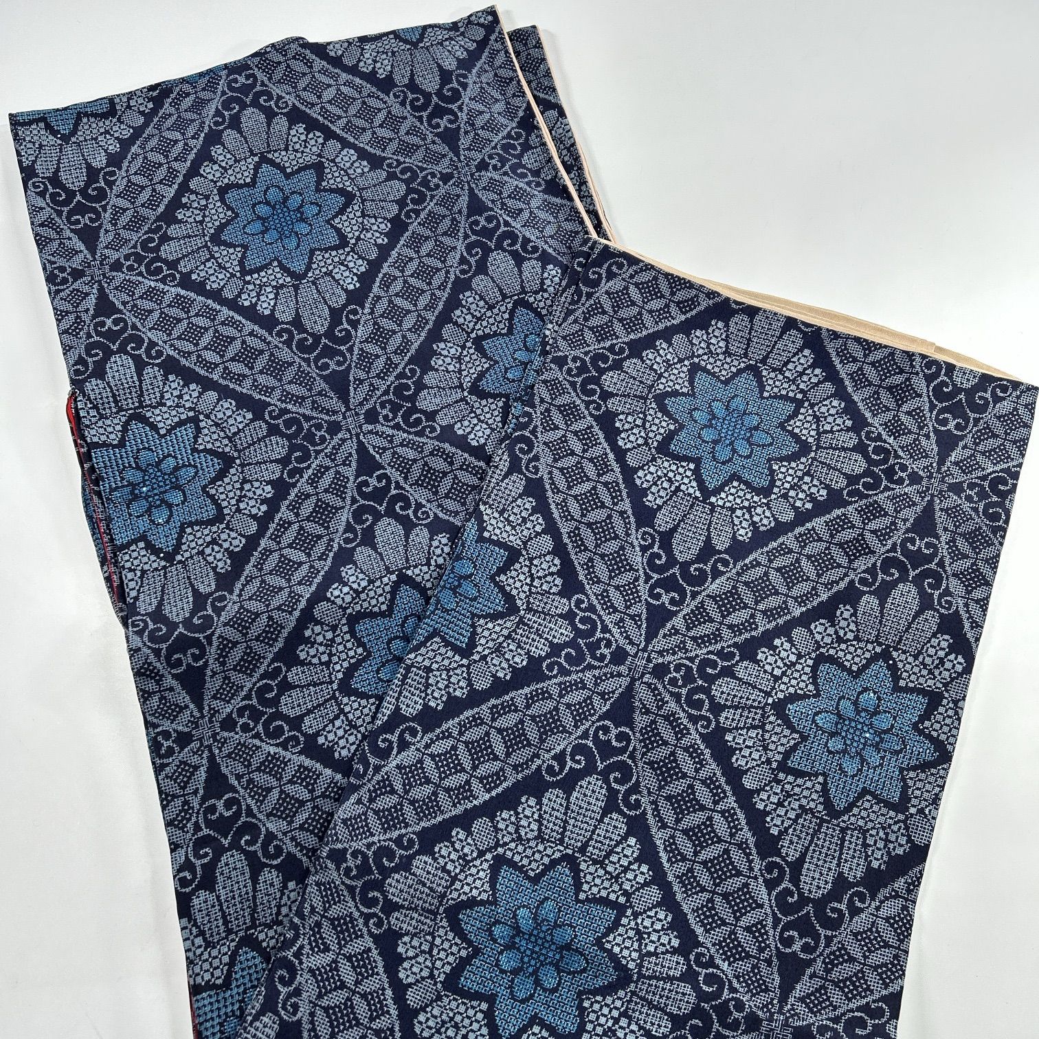 アンティーク大島紬 龍郷など 6枚 正絹 着物まとめ売り 同梱購入歓迎