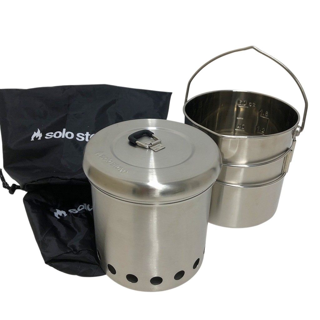 SOLO STOVE ソロストーブ タイタン＋ポット1800セット - メルカリ
