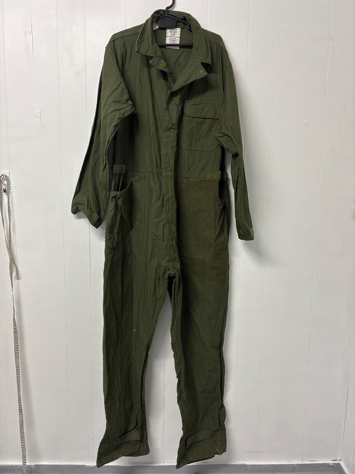 90s 米軍実物 U.S.ARMY メカニック オールインワン ワーク ミリタリー