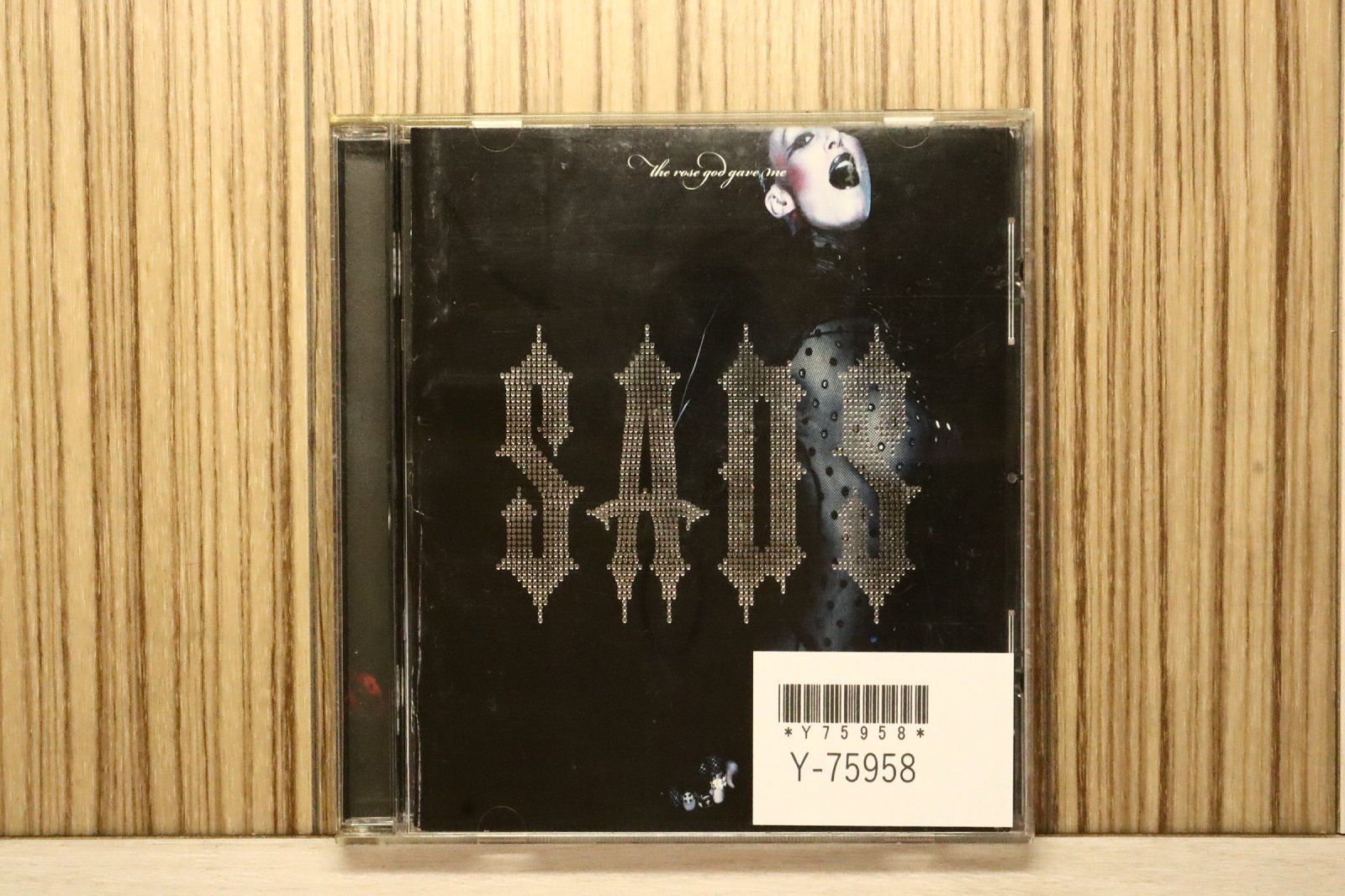 国内盤CD☆サッズ/SADS□ THE ROSE GOD GAVE ME - Sads 【BVCR11033