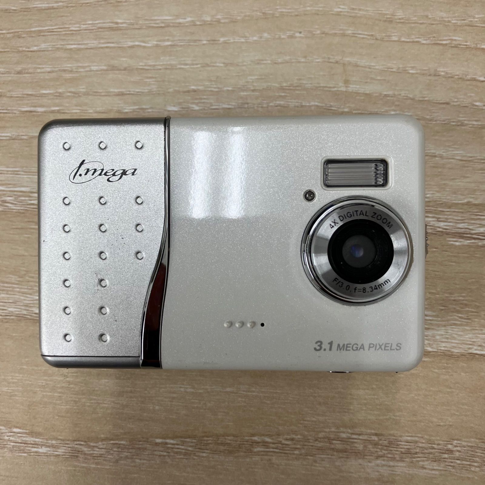 ジャンク品】HITACHI 日立 デジカメ HDC-302 SLIM デジタルカメラ 白