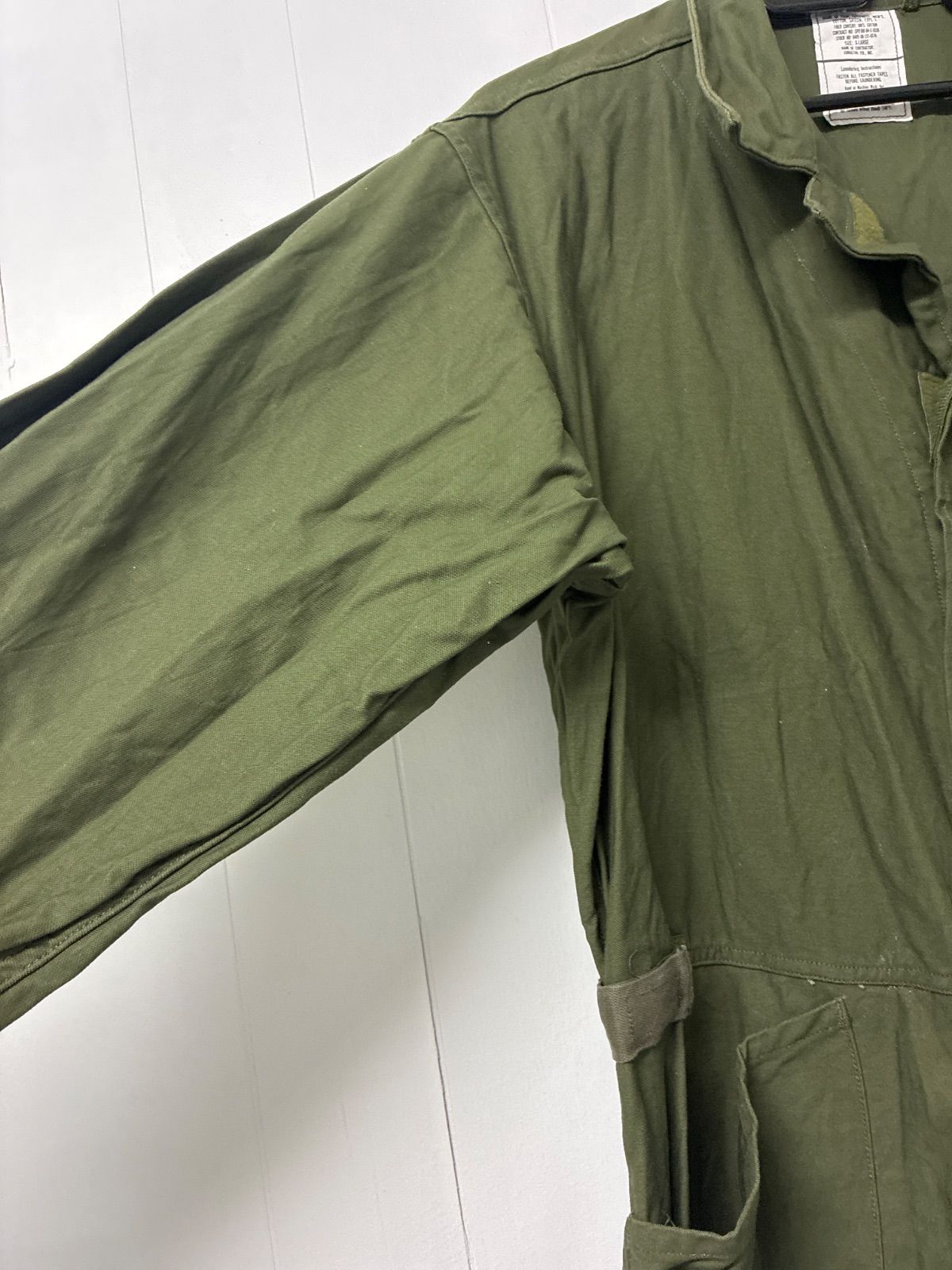 90s 米軍実物 U.S.ARMY メカニック オールインワン ワーク ミリタリー