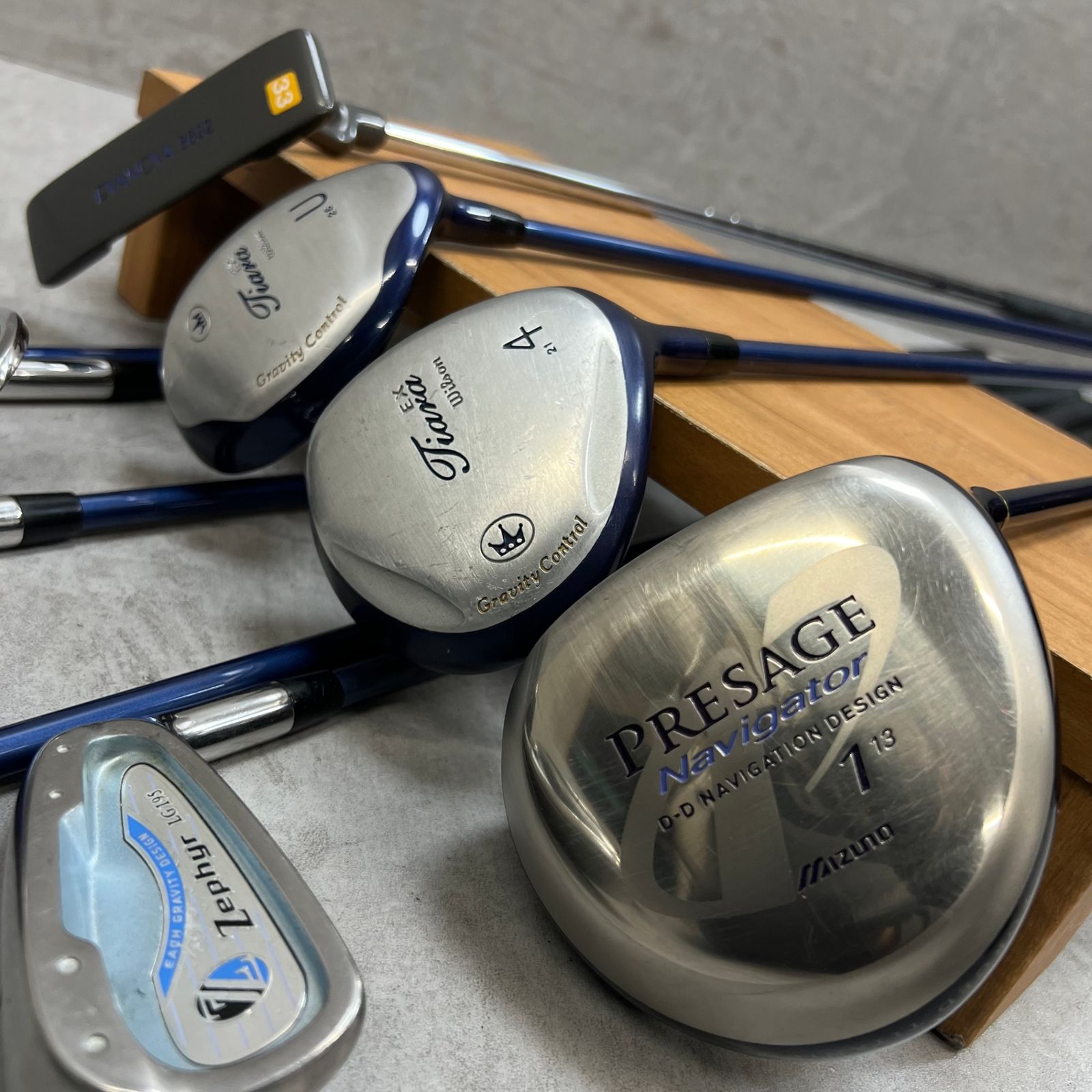 ミズノ ウィルソン レディースゴルフ クラブセット 9本 L 右利き用