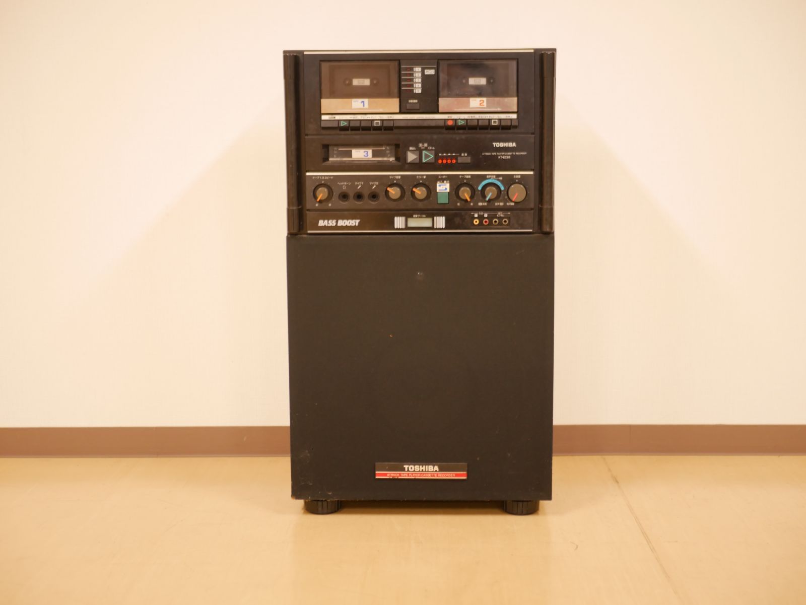 0417-151 東芝 8トラックテーププレーヤー/カセットレコーダー RT-EX20 中古】TOSHIBA/東芝 8トラックテーププレーヤー/カセットレコーダー