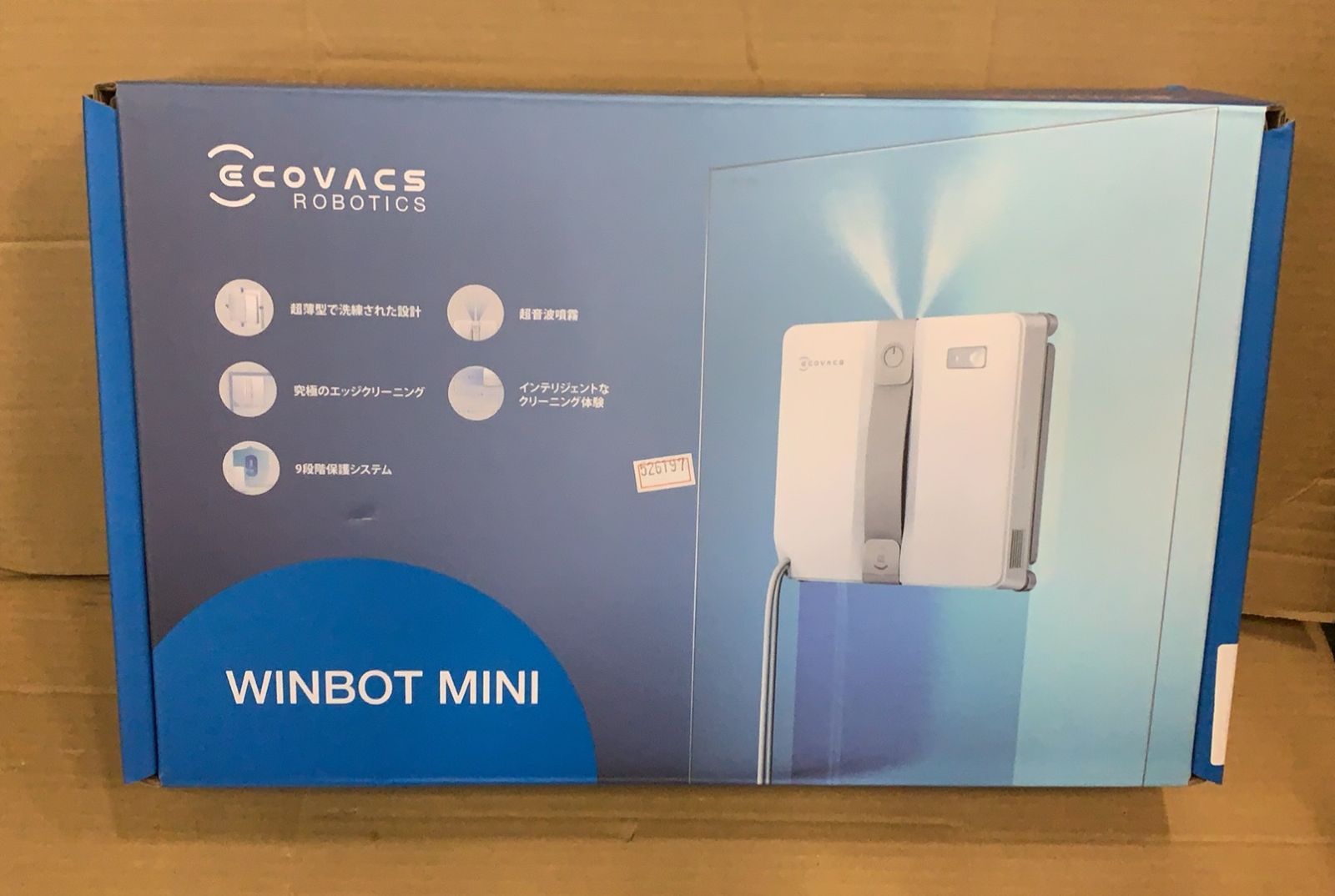 ECOVACS WINBOT MINI 窓掃除ロボット 掃除機--526197 - メルカリ