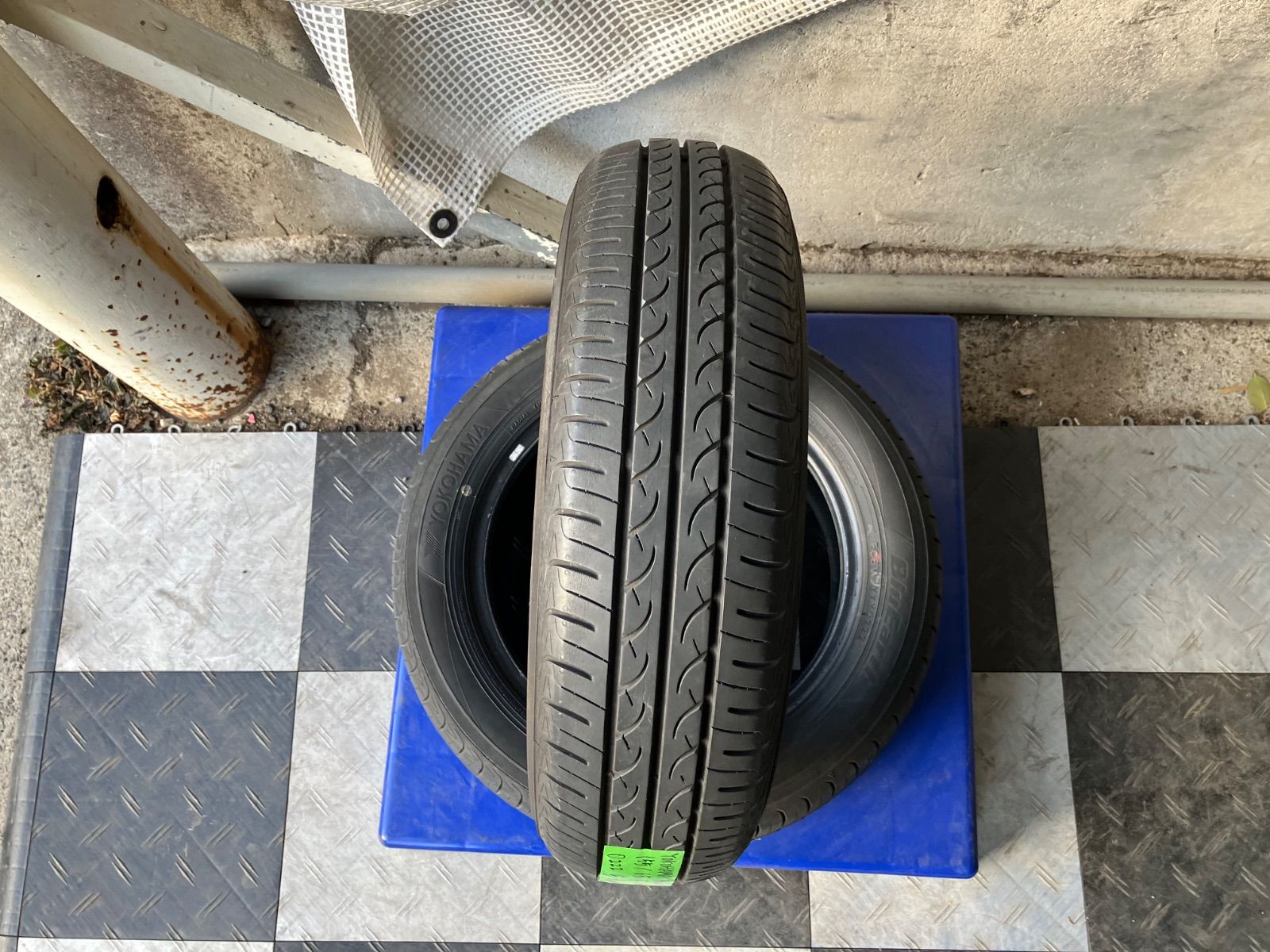 送料込み] 155/65R14 75S 2022年製 YOKOHAMA BlueEarth AE01K ヨコハマ