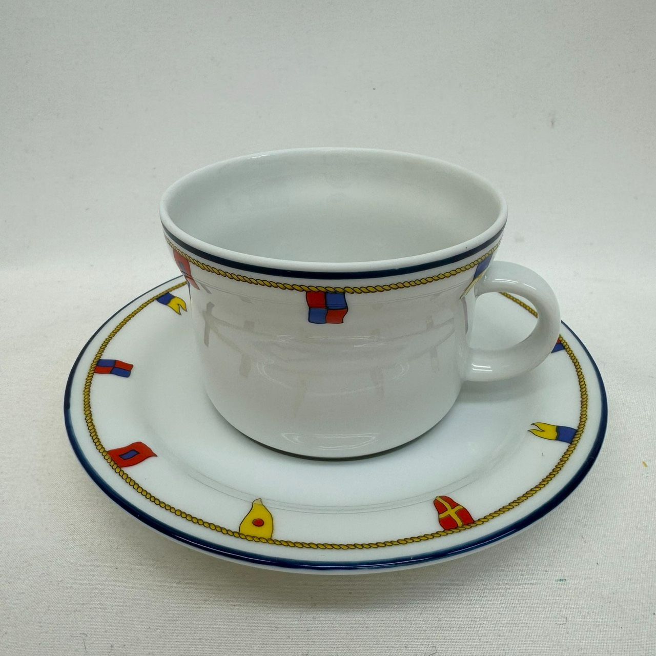 未使用:リチャードジノリ　ティーセット　クリッパー 楽天市場】リチャードジノリ クリッパー ペアカップ＆ソーサー お茶の