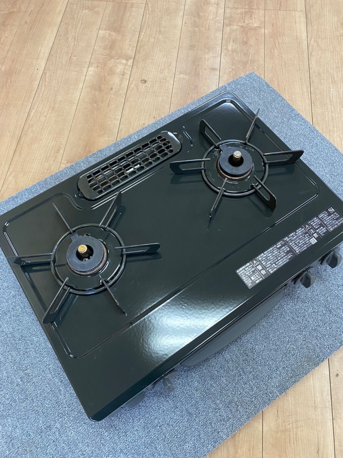 ◇中古◇格安◇リンナイ◇グリル付ガステーブル◇RTE565BKL◇都市ガス 
