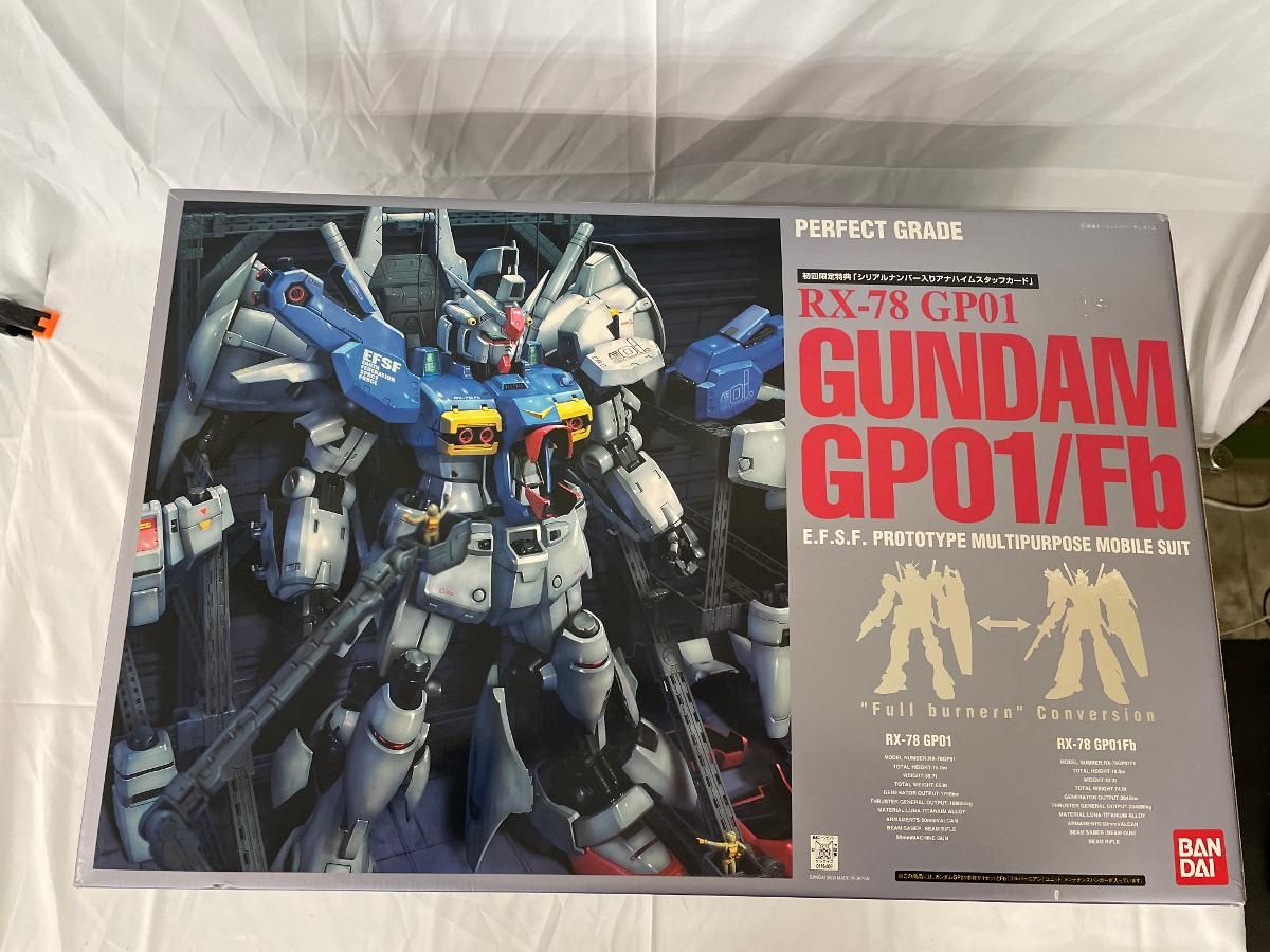 ♪【未開封】PG 1/60 RX-78GP01/Fb ガンダムGP01/Fb （機動戦士