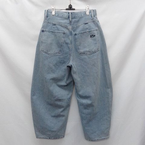 PUAL CE CIN ピュアルセシン 【25th】 綿麻デニムカーブシルエット