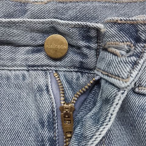 PUAL CE CIN ピュアルセシン 【25th】 綿麻デニムカーブシルエット