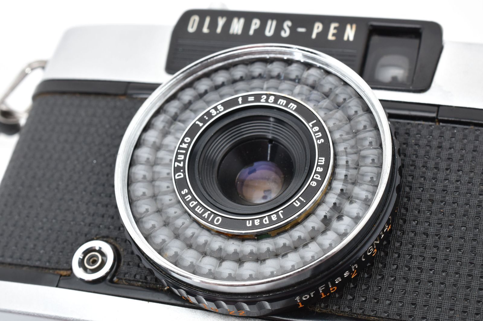 完動美品] オリンパス OLYMPUS PEN EE-3 赤ベロ OK ハーフフィルム