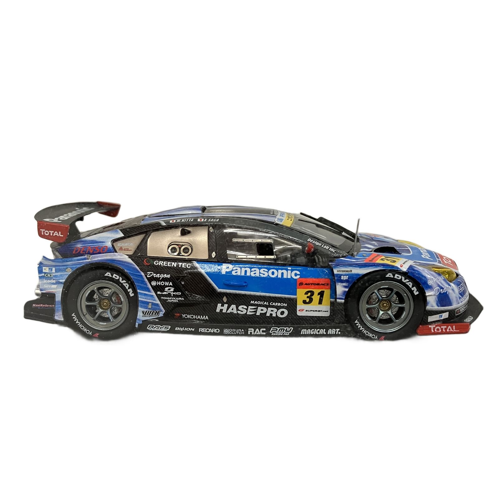 エブロ 1/43 GT300 2012 プリウス 2台セット ミニカー/完成品 エブロ 1/43 apr ハセプロ プリウス GT 2012 スーパー