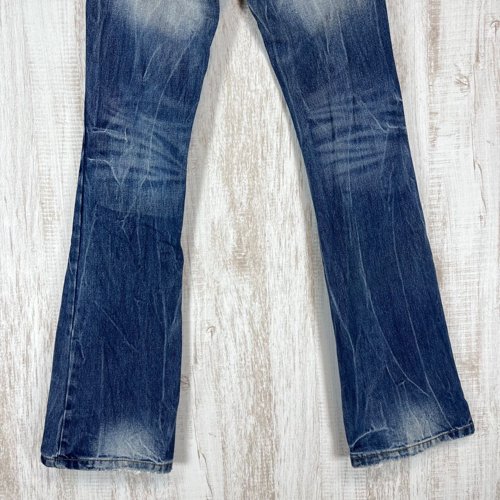 RED PEPPER レッドペッパー ウィング刺繍 スタッズ ワッペン ダメージ