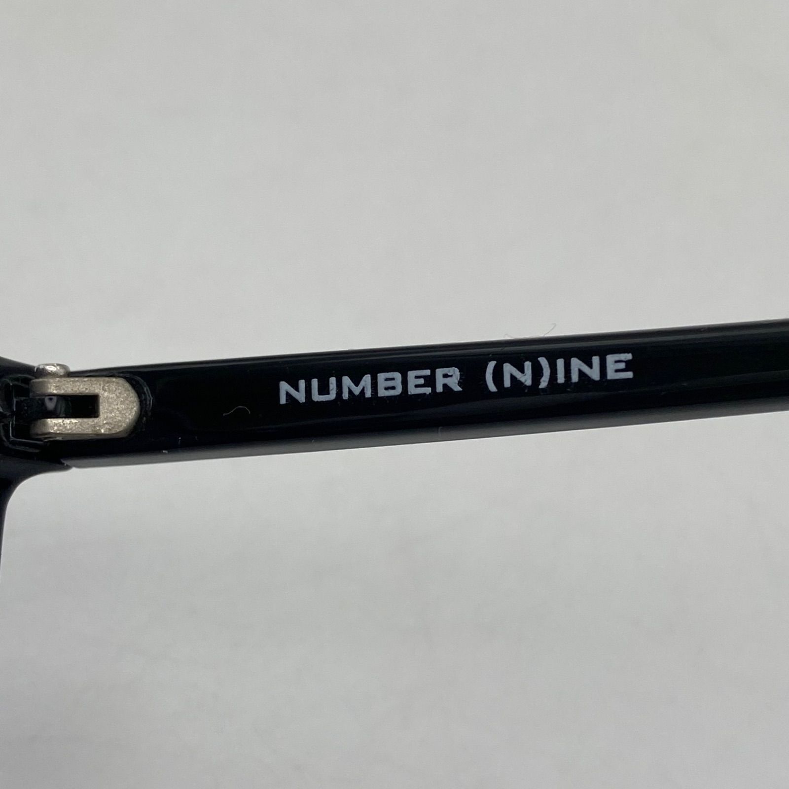 NUMBER (N)INE ナンバーナイン サングラス ブラック レンズブルー