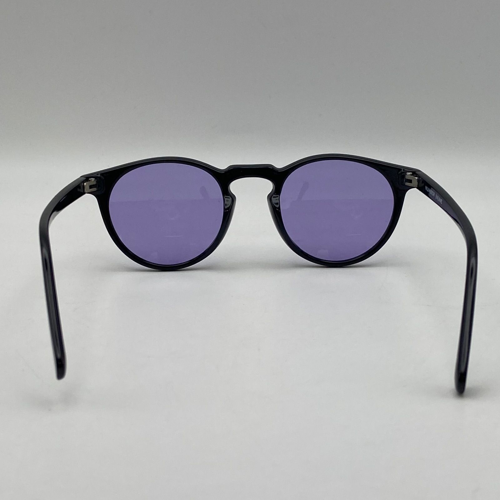 NUMBER (N)INE ナンバーナイン サングラス ブラック レンズブルー