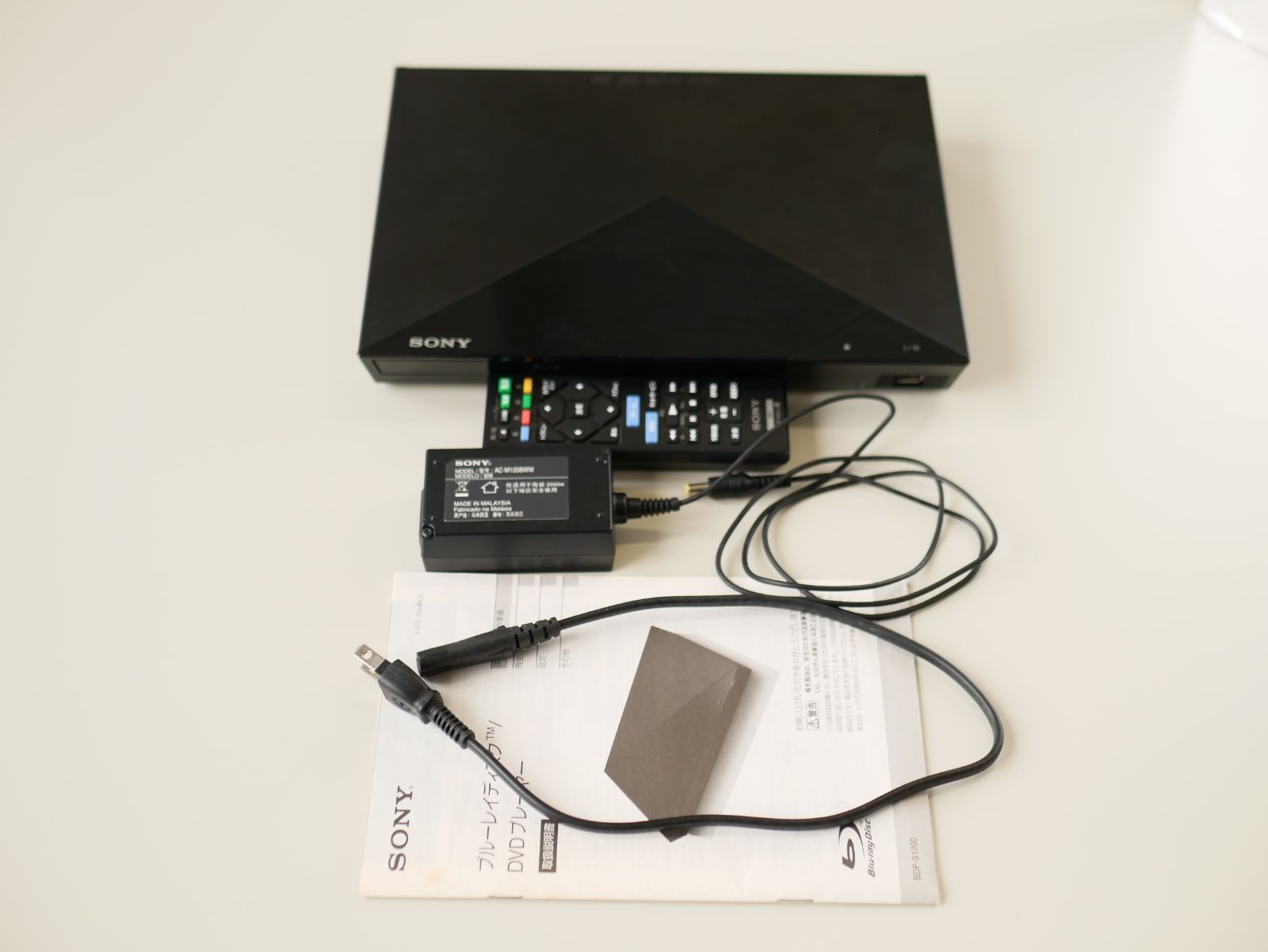 SONY ブルーレイディスク/DVDプレーヤー 【R7-30】BDP-S1200 - メルカリ