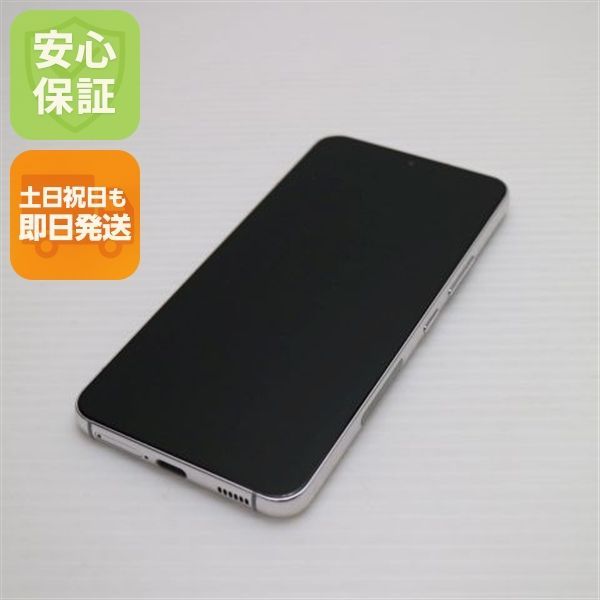 新品同様 Galaxy S22 SC-51C ファントムホワイト スマホ 白ロム 土日祝