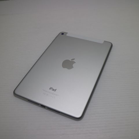 超美品 SIMフリー iPad mini 4 Cellular セルラー 128GB シルバー 即日