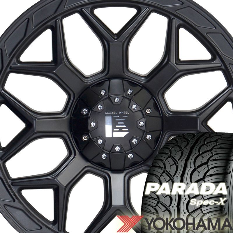 JL JK ラングラー ヨコハマタイヤ PARADA SPEC-X 275/55R20 新品