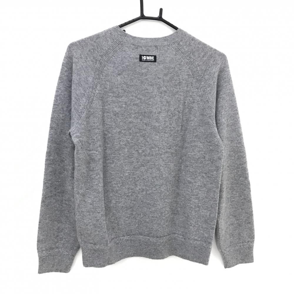 超美品】マスターバニー セーター 杢グレー カシミヤ100% 10周年