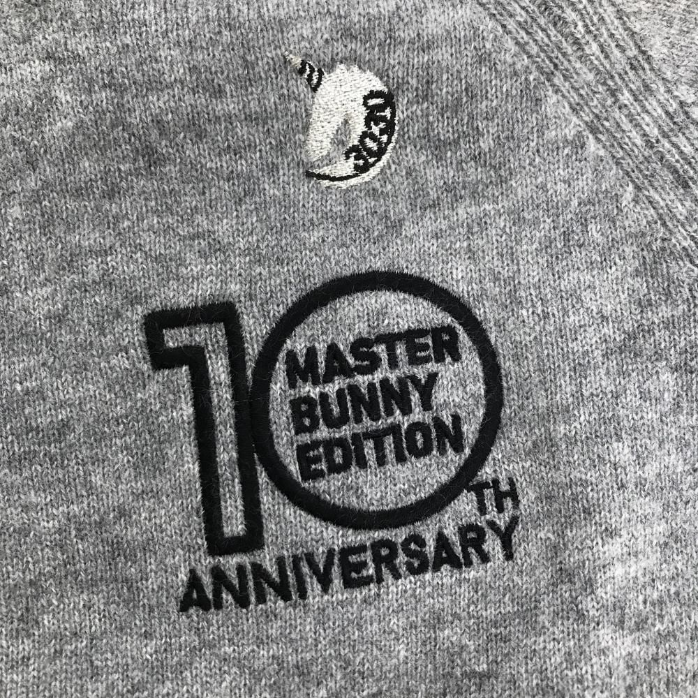 超美品】マスターバニー セーター 杢グレー カシミヤ100% 10周年