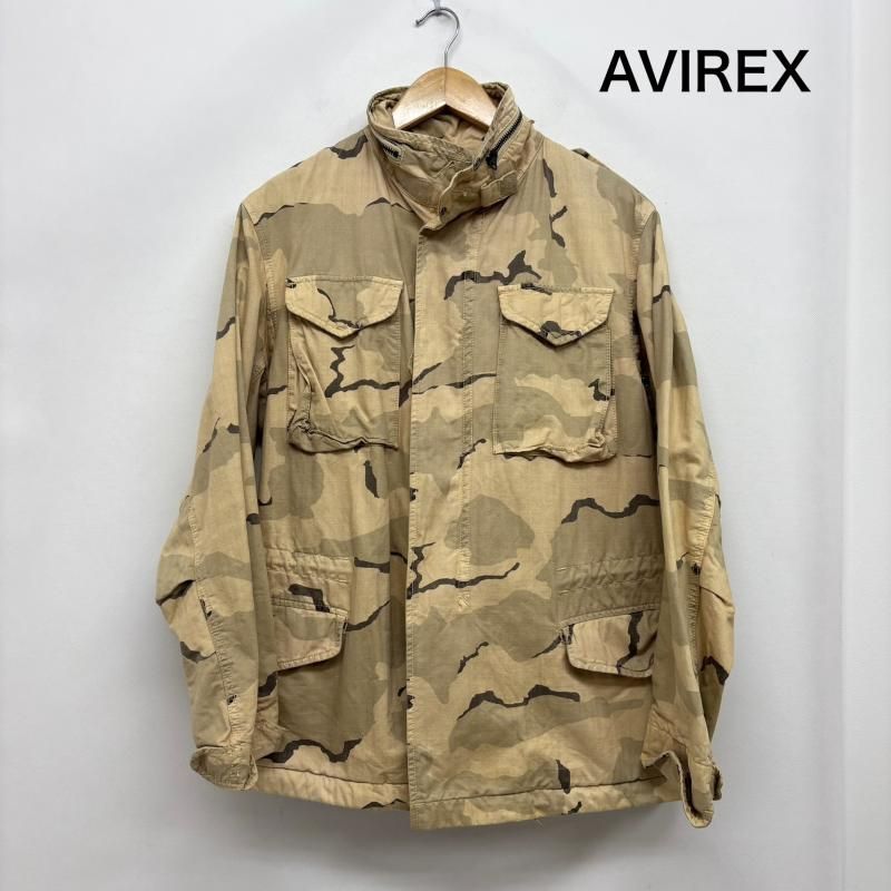 vintage【avirex】 m65 デザートカモ　ジャケット　迷彩 アヴィレックス M-65 ミリタリージャケット デザートカモ フィールド