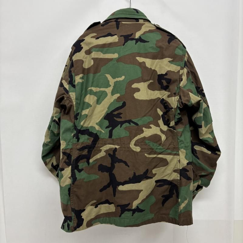 USED古着 CARIBBEAN NEEDLE POINT INC ウッドランドカモ M-65