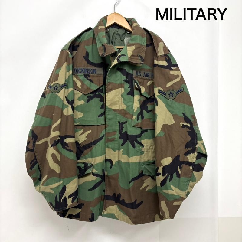 ウ*ー様 レア　Penny Nickel 迷彩柄 中古 USED古着 CARIBBEAN NEEDLE POINT INC ウッドランドカモ M-65